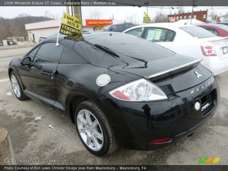 Kalapana Black / Medium Gray 2006 Mitsubishi Eclipse GT Coupe