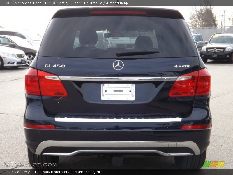 Lunar Blue Metallic / Almond Beige 2013 Mercedes-Benz GL 450 4Matic