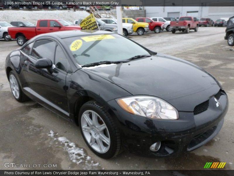 Kalapana Black / Medium Gray 2006 Mitsubishi Eclipse GT Coupe
