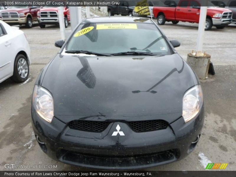 Kalapana Black / Medium Gray 2006 Mitsubishi Eclipse GT Coupe