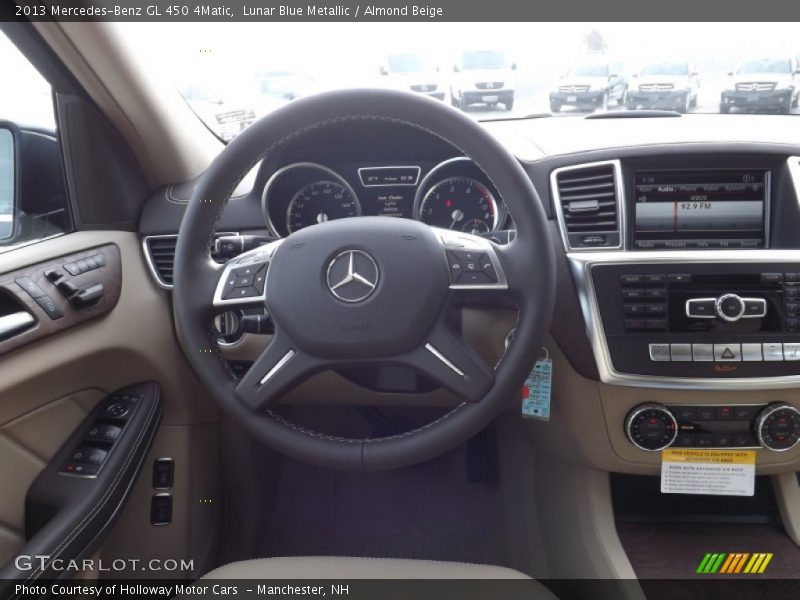 Lunar Blue Metallic / Almond Beige 2013 Mercedes-Benz GL 450 4Matic