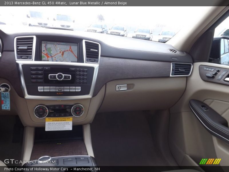 Lunar Blue Metallic / Almond Beige 2013 Mercedes-Benz GL 450 4Matic
