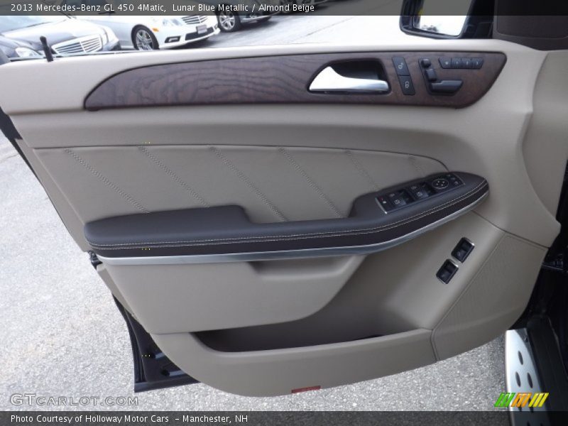 Lunar Blue Metallic / Almond Beige 2013 Mercedes-Benz GL 450 4Matic