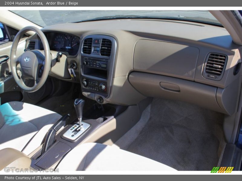 Ardor Blue / Beige 2004 Hyundai Sonata