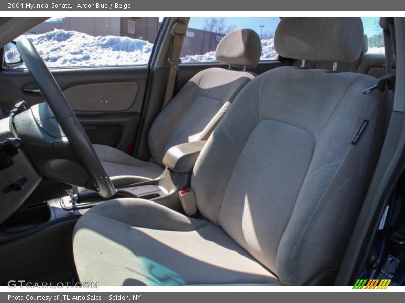 Ardor Blue / Beige 2004 Hyundai Sonata