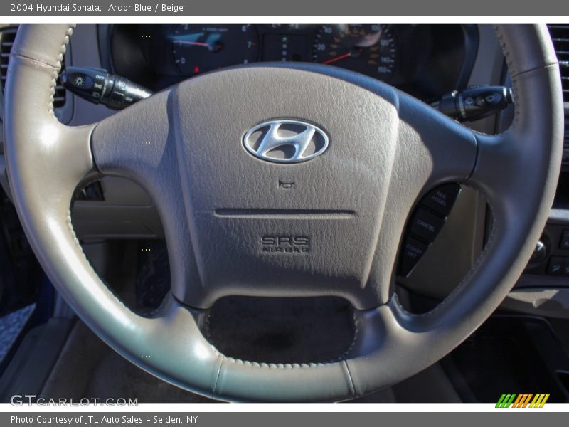 Ardor Blue / Beige 2004 Hyundai Sonata
