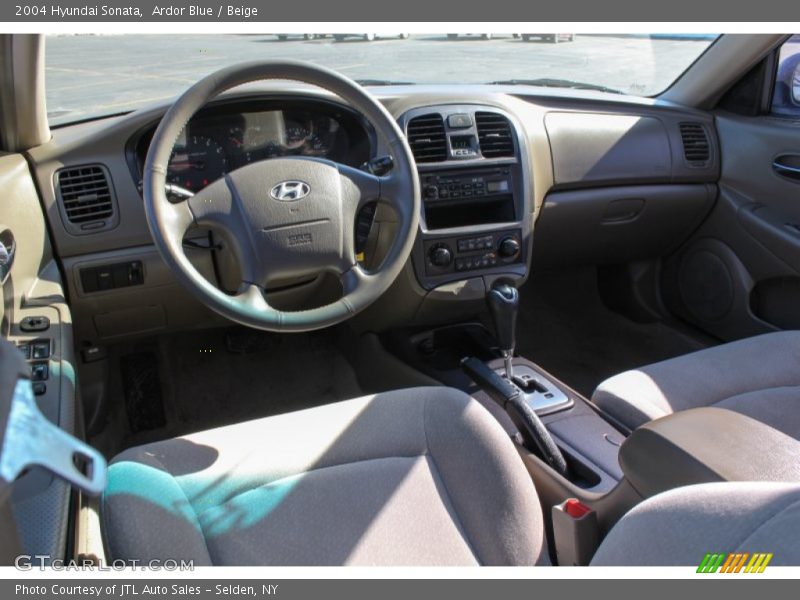 Ardor Blue / Beige 2004 Hyundai Sonata
