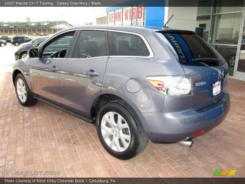 Galaxy Gray Mica / Black 2007 Mazda CX-7 Touring