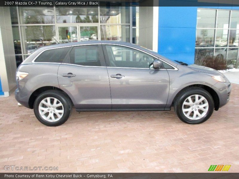 Galaxy Gray Mica / Black 2007 Mazda CX-7 Touring