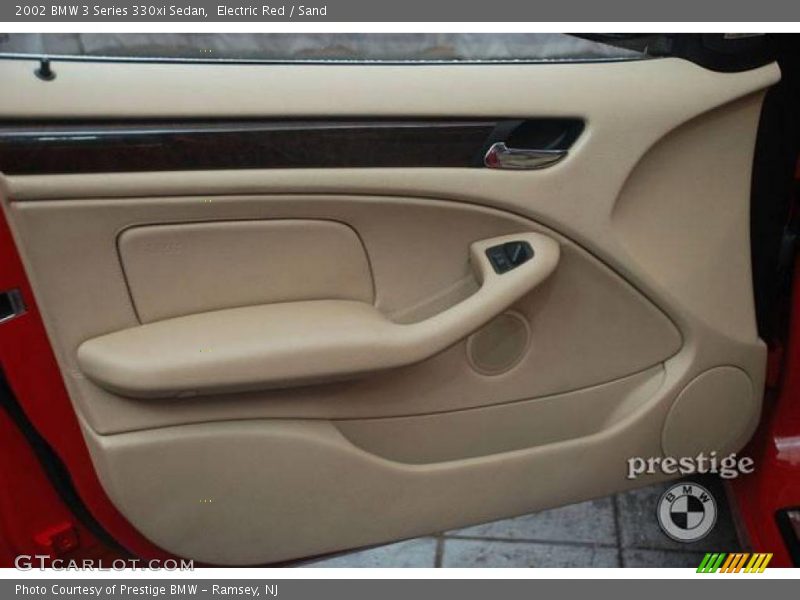 Electric Red / Sand 2002 BMW 3 Series 330xi Sedan