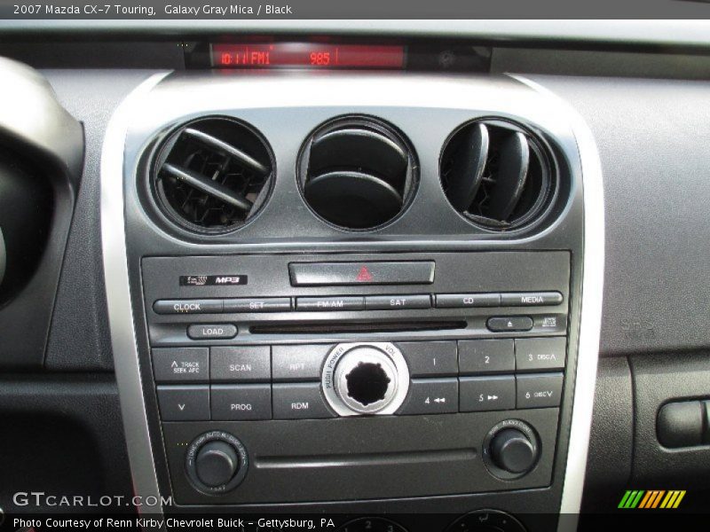 Galaxy Gray Mica / Black 2007 Mazda CX-7 Touring