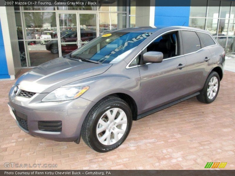 Galaxy Gray Mica / Black 2007 Mazda CX-7 Touring