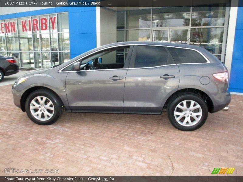 Galaxy Gray Mica / Black 2007 Mazda CX-7 Touring