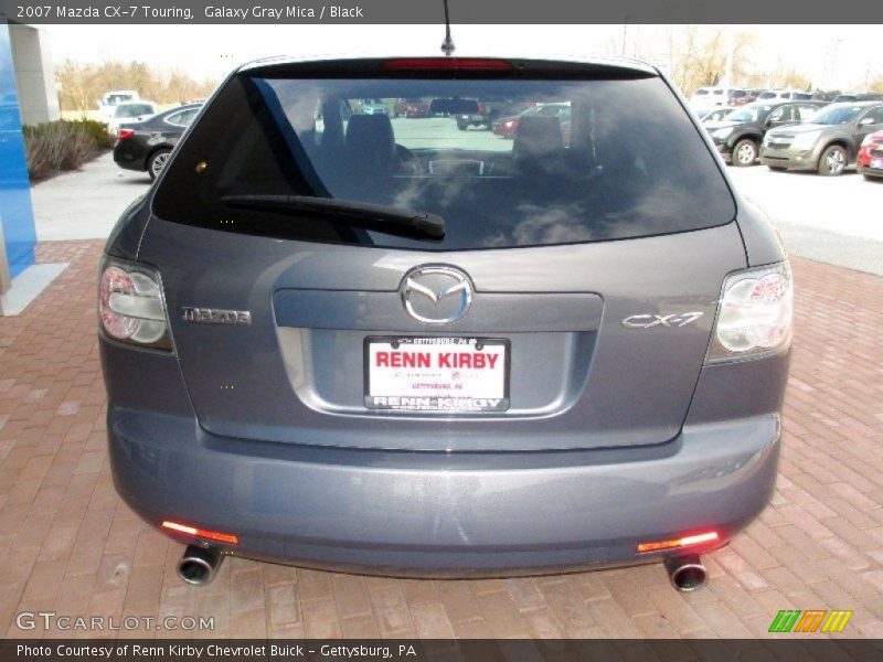 Galaxy Gray Mica / Black 2007 Mazda CX-7 Touring