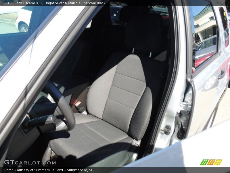 Ingot Silver Metallic / Charcoal Black 2012 Ford Escape XLT