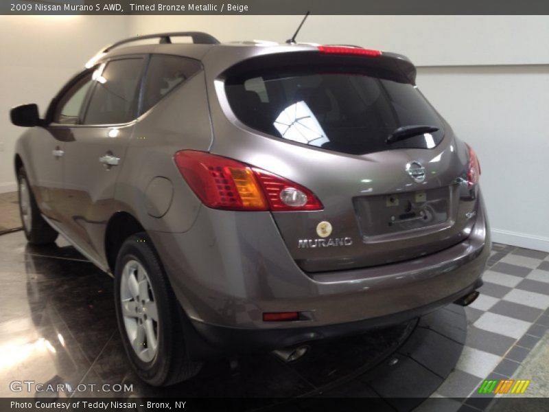 Tinted Bronze Metallic / Beige 2009 Nissan Murano S AWD