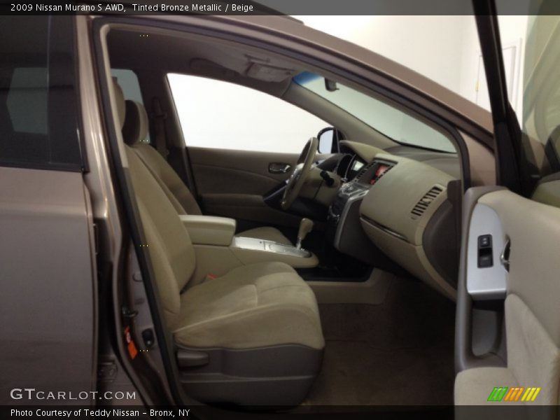 Tinted Bronze Metallic / Beige 2009 Nissan Murano S AWD