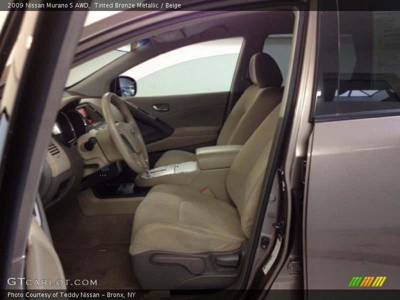 Tinted Bronze Metallic / Beige 2009 Nissan Murano S AWD