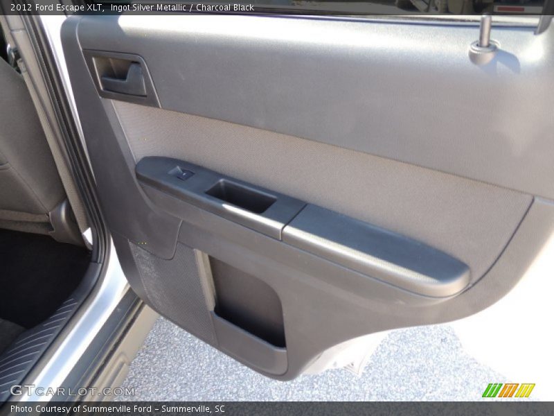 Ingot Silver Metallic / Charcoal Black 2012 Ford Escape XLT