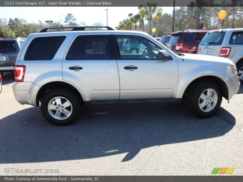 Ingot Silver Metallic / Charcoal Black 2012 Ford Escape XLT