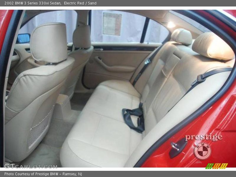 Electric Red / Sand 2002 BMW 3 Series 330xi Sedan