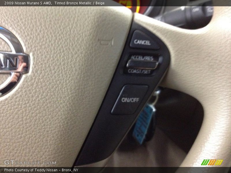 Tinted Bronze Metallic / Beige 2009 Nissan Murano S AWD