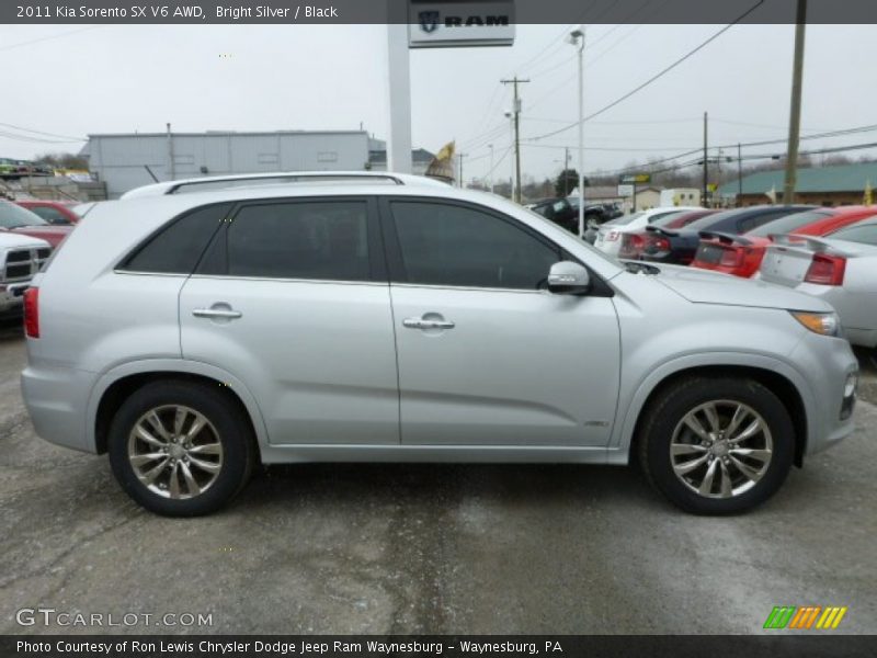 Bright Silver / Black 2011 Kia Sorento SX V6 AWD