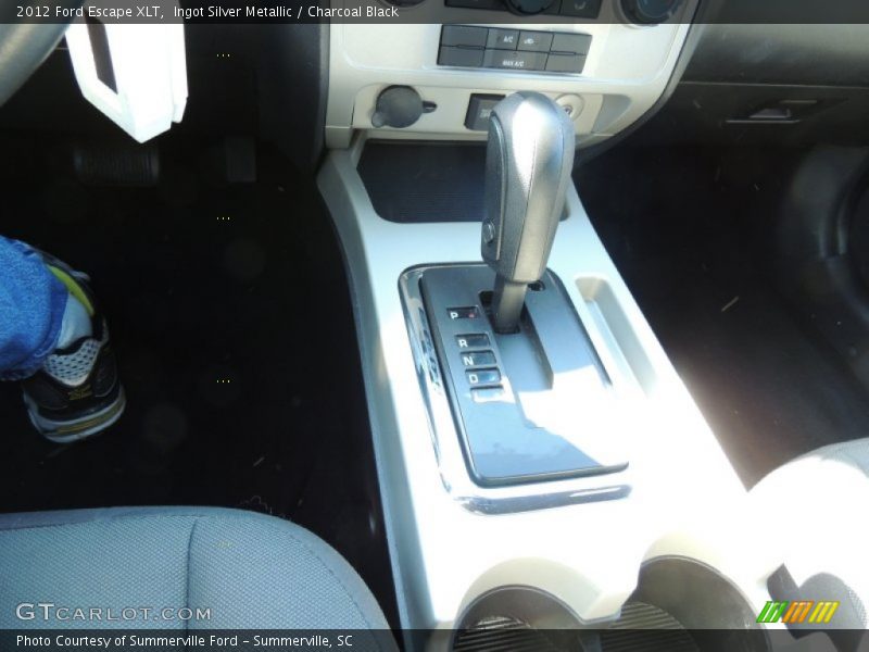 Ingot Silver Metallic / Charcoal Black 2012 Ford Escape XLT