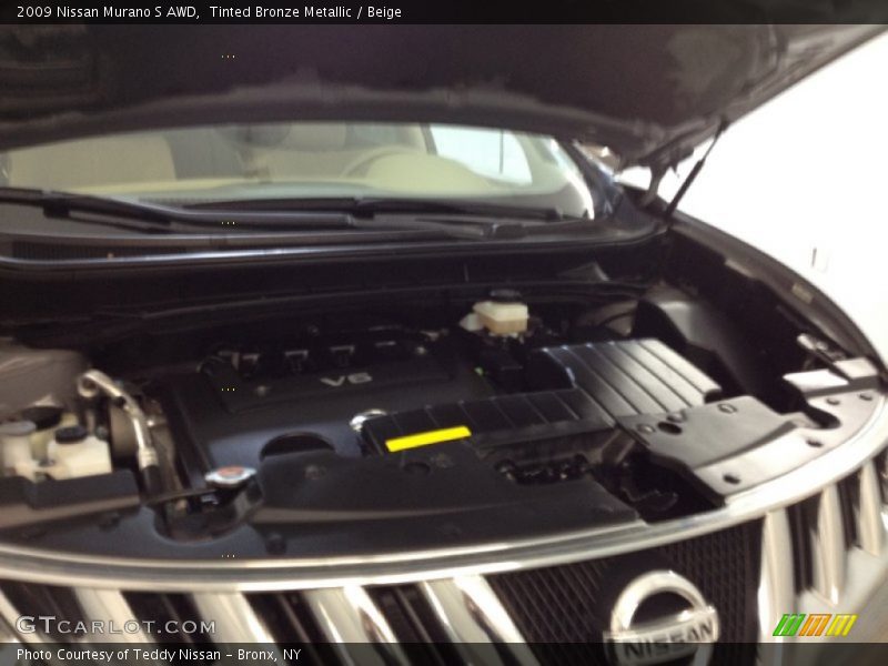 Tinted Bronze Metallic / Beige 2009 Nissan Murano S AWD