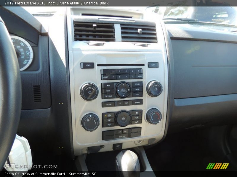 Ingot Silver Metallic / Charcoal Black 2012 Ford Escape XLT