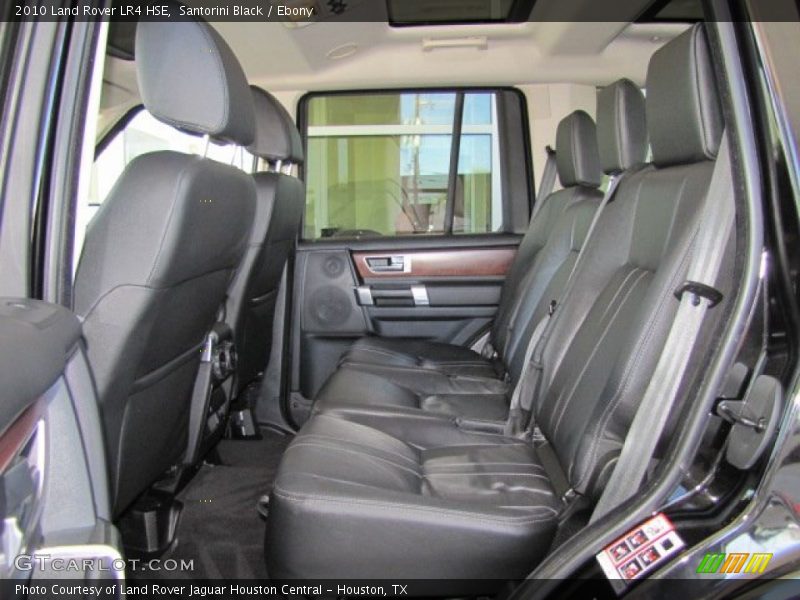 Santorini Black / Ebony 2010 Land Rover LR4 HSE