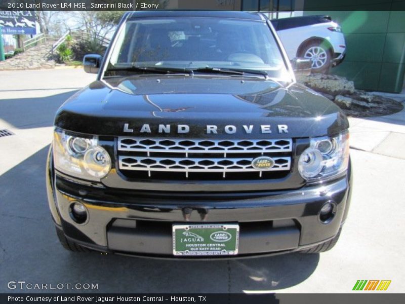 Santorini Black / Ebony 2010 Land Rover LR4 HSE