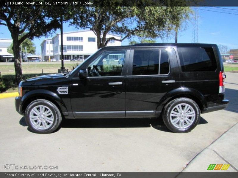 Santorini Black / Ebony 2010 Land Rover LR4 HSE