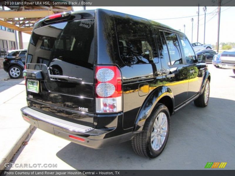 Santorini Black / Ebony 2010 Land Rover LR4 HSE
