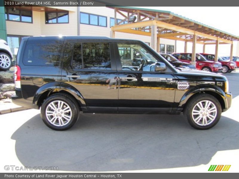 Santorini Black / Ebony 2010 Land Rover LR4 HSE