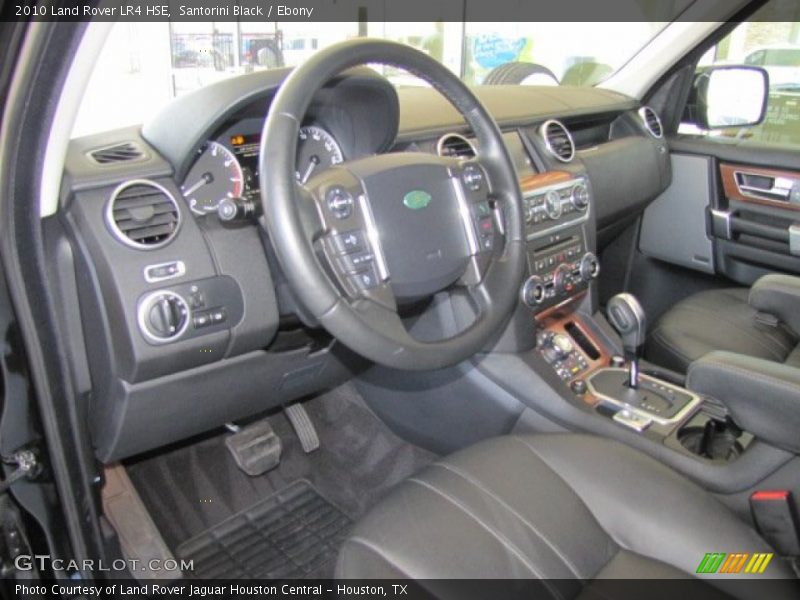 Santorini Black / Ebony 2010 Land Rover LR4 HSE