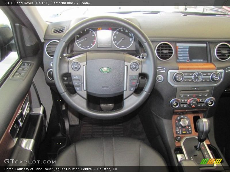 Santorini Black / Ebony 2010 Land Rover LR4 HSE