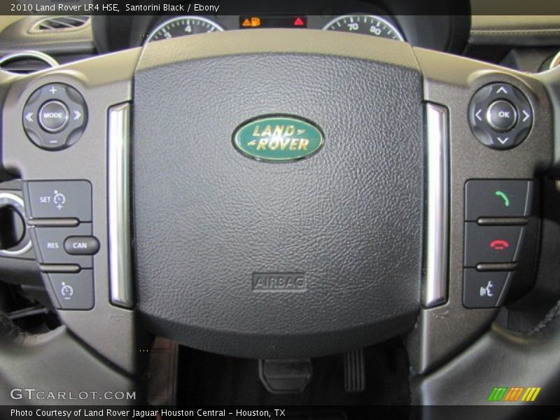 Santorini Black / Ebony 2010 Land Rover LR4 HSE