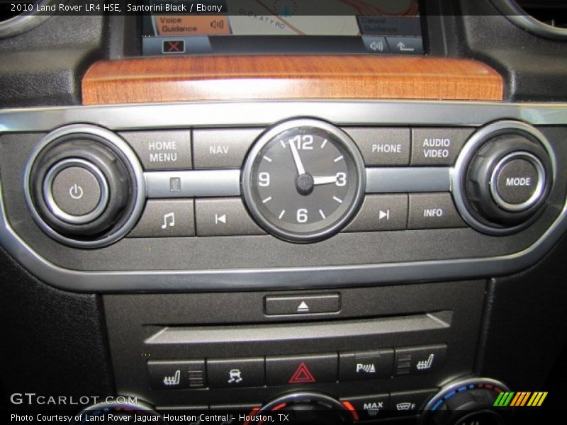 Santorini Black / Ebony 2010 Land Rover LR4 HSE