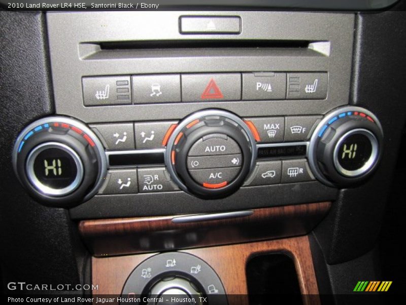 Santorini Black / Ebony 2010 Land Rover LR4 HSE