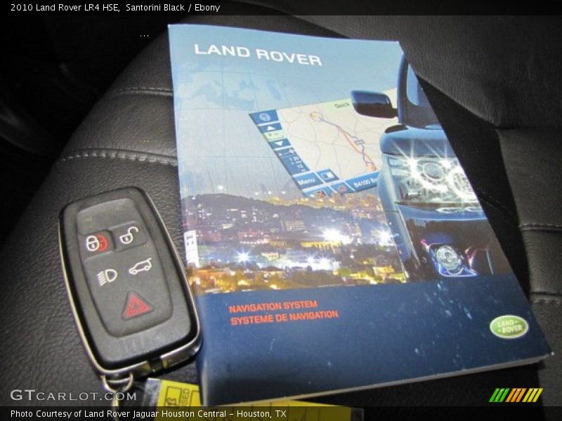 Santorini Black / Ebony 2010 Land Rover LR4 HSE