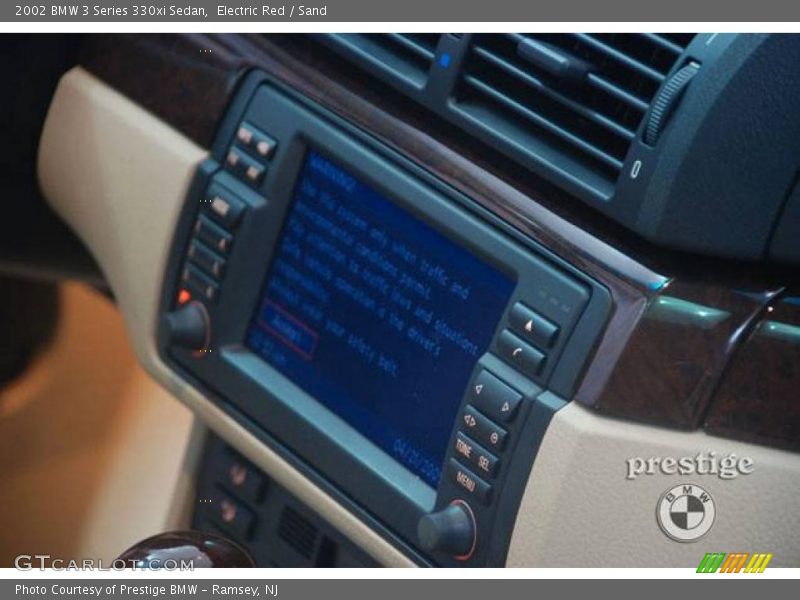 Electric Red / Sand 2002 BMW 3 Series 330xi Sedan