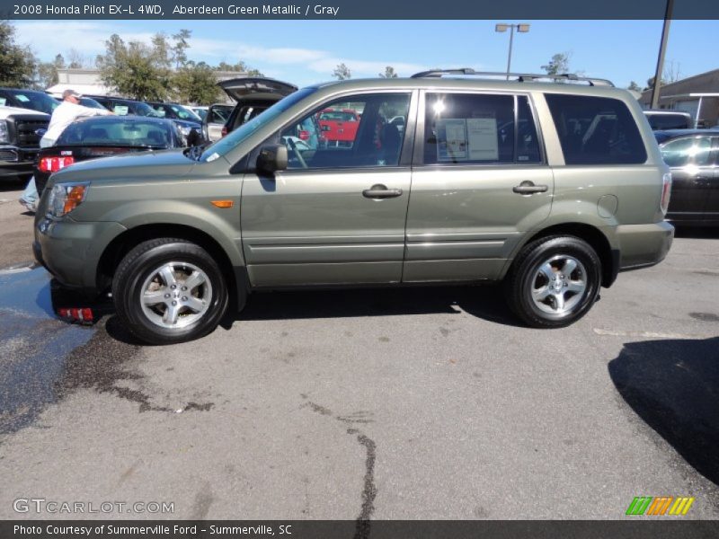  2008 Pilot EX-L 4WD Aberdeen Green Metallic