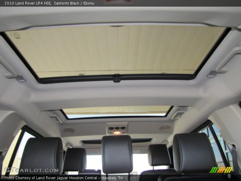 Santorini Black / Ebony 2010 Land Rover LR4 HSE