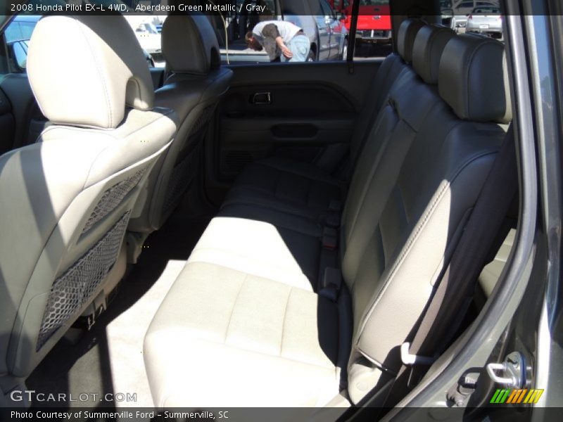 Aberdeen Green Metallic / Gray 2008 Honda Pilot EX-L 4WD