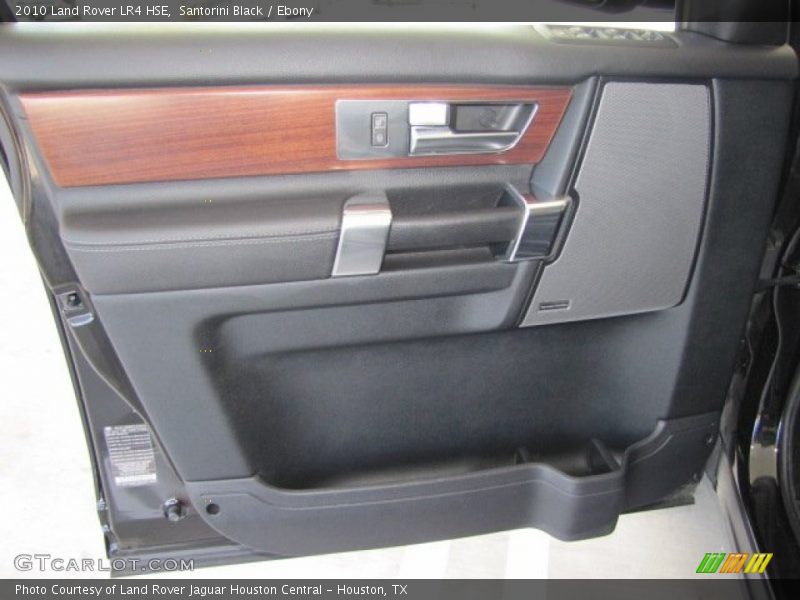 Santorini Black / Ebony 2010 Land Rover LR4 HSE