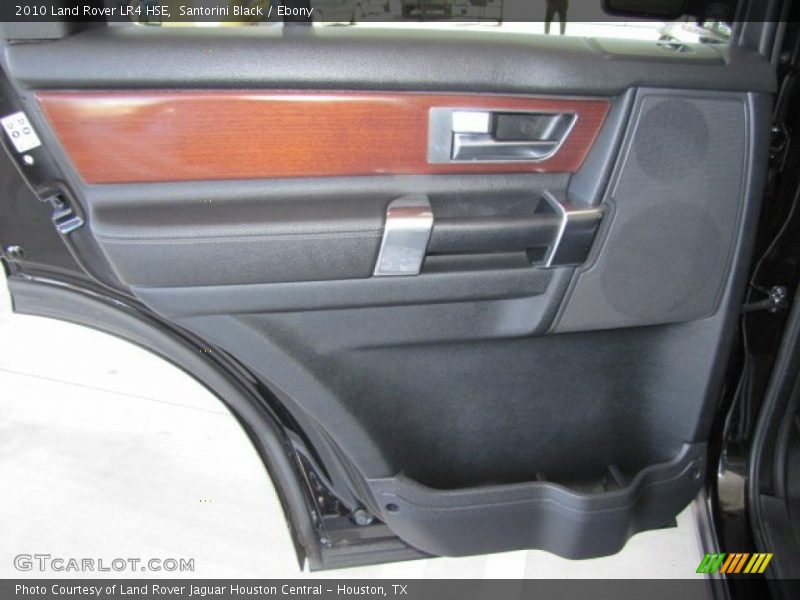 Santorini Black / Ebony 2010 Land Rover LR4 HSE