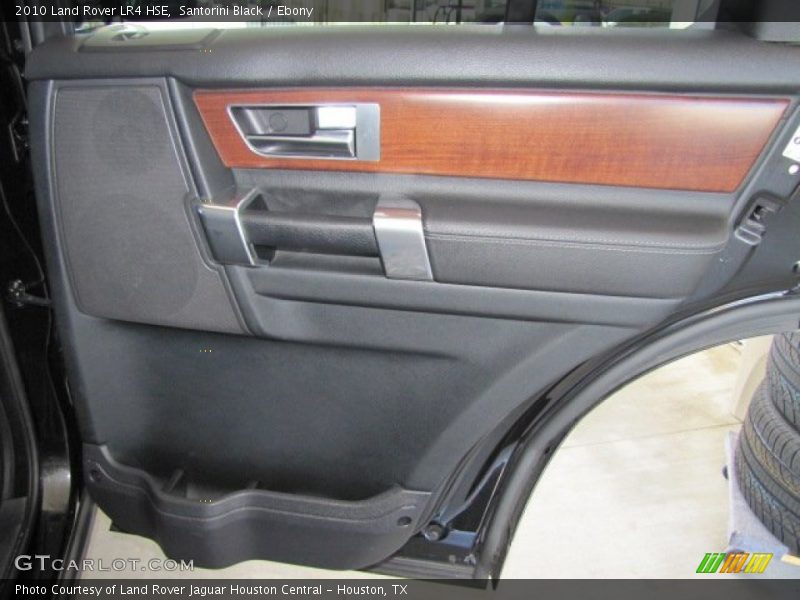 Santorini Black / Ebony 2010 Land Rover LR4 HSE