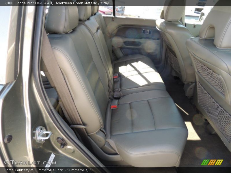 Aberdeen Green Metallic / Gray 2008 Honda Pilot EX-L 4WD