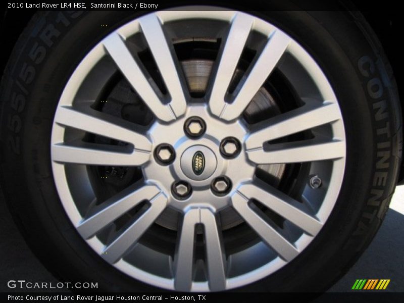Santorini Black / Ebony 2010 Land Rover LR4 HSE